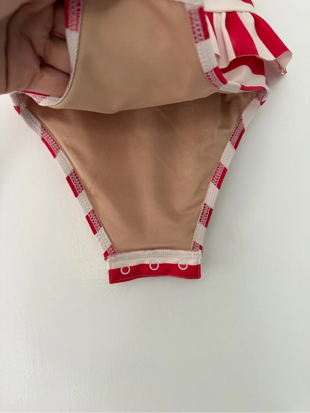 Baby girl Patriotic Red, white and blue swim bundle size 6-12m